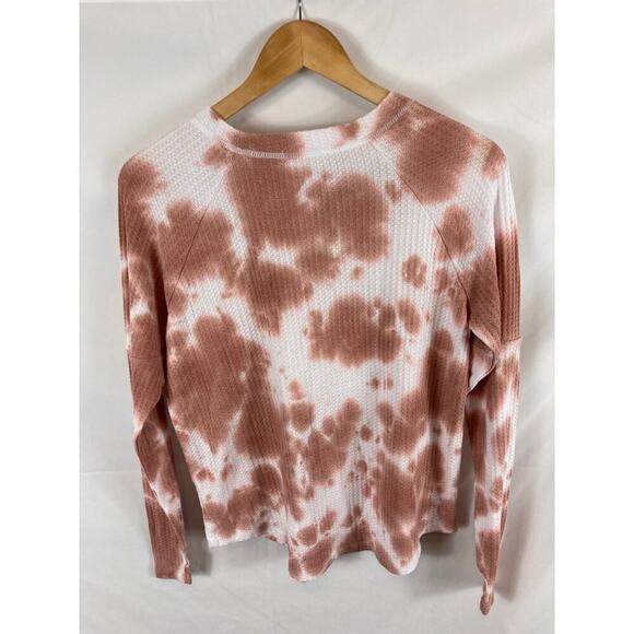 NWOT Sweet Romeo Tie-Dye Thermal Top size small - Picture 5 of 5